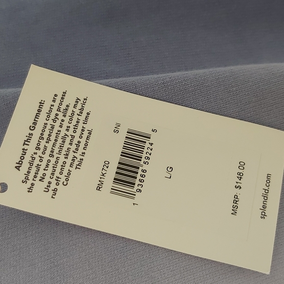 Splendid Spray Dye Pullover - Picture 4 of 5